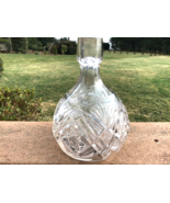 Unusual Whiskey Bottle EAPG Short Squatty Shape Circa 1910 - $32.73