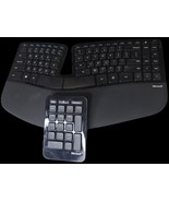 Microsoft Sculpt Ergonomic Keyboard and Numpad 1559 No Dongle - $41.11 CAD