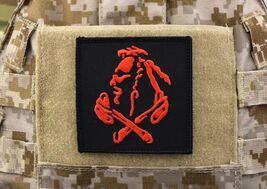 NSWDG Red Squadron Patch The Tribe DEVGRU ST6 Red Team - Black Hook Backing - $9.75