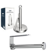 Paper Towel Holder - Heavy-Duty Paper Towel Holder, Silver - $218.69