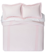 Rachel Ashwell Simply Shabby Chic Linen Cotton Blend Comforter Set Pink ... - £141.32 GBP