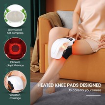 Wireless Heating Massager Knee Pad Electric Physiotherapy Vibration Kneecap - £52.11 GBP+