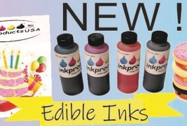 Compatible Edible Ink Pack For Refilling Epson and Tank Printers - $47.27