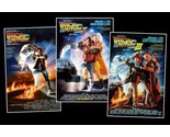 BACK TO THE FUTURE I II &amp; III  MOVIE POSTER SET Marty Mcfly Doc  - £8.53 GBP