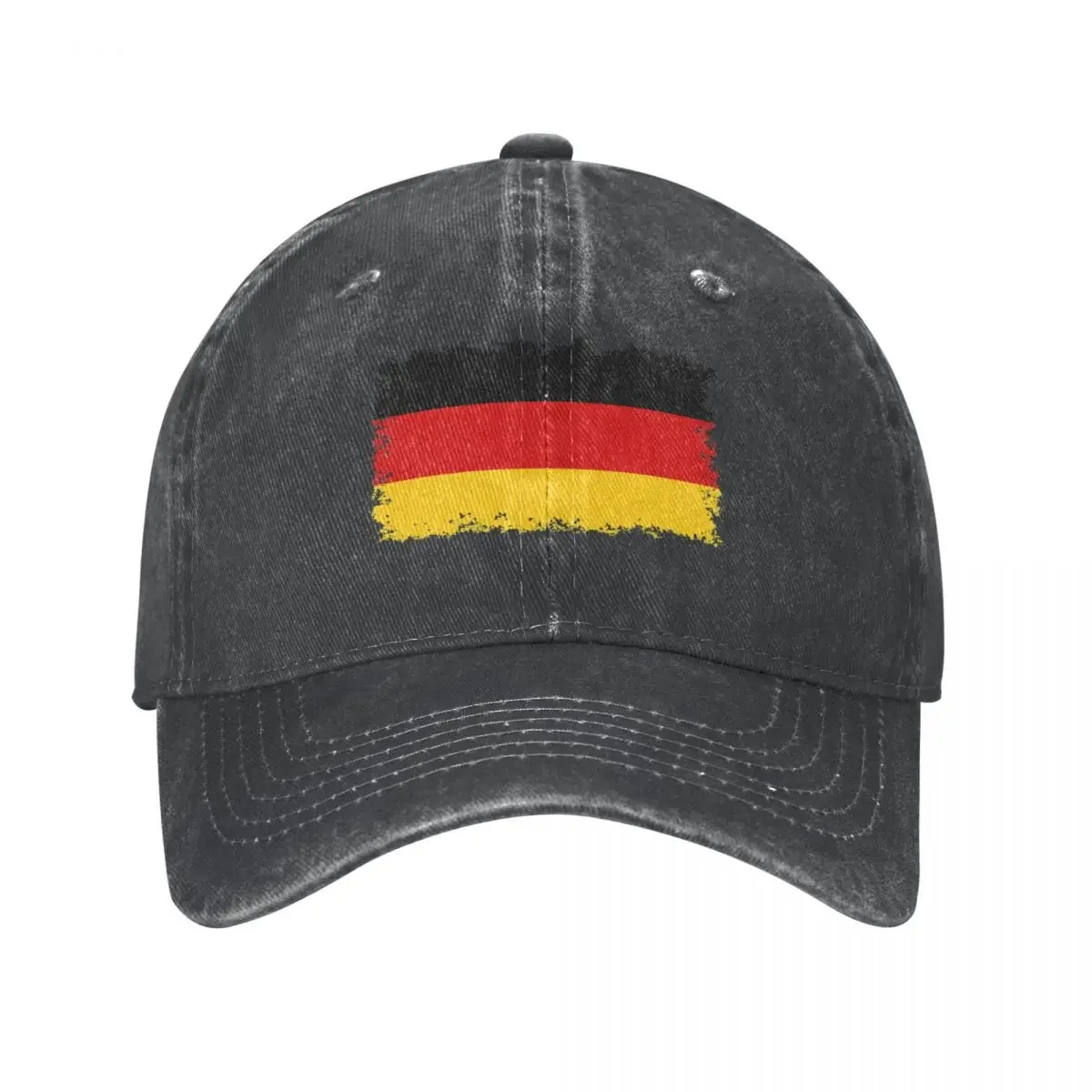 Vintage German Germany Flag Baseball Cap Unisex Style Distressed Washed Headwear - £14.38 GBP