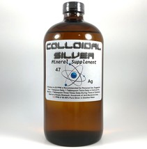 Colloidal Silver 100 PPM 32 Oz. Bottle - £47.18 GBP