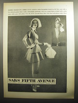 1951 Saks Fifth Avenue del Mar Dress Ad - Sudden change of a dress - £14.46 GBP