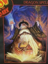 Ceaco Glow In the Dark Wizards Dragon Spell 550 Piece Puzzle 24&quot;x18&quot; No ... - $20.04