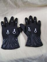 Black Horror Hands Gloves Industrial Executioner Punisher Reaper Don Pos... - $543.90 MXN