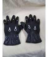 Black Horror Hands Gloves Industrial Executioner Punisher Reaper Don Pos... - $543.90 MXN