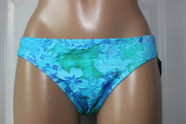 NEW Ralph Lauren LR64A93 Blue Multi Floral Hipster Swim Bikini Bottom size 14 - £3.15 GBP