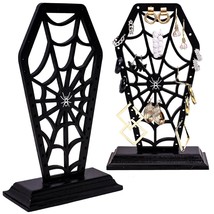 Coffin Spiderweb Earring Holer - Halloween Decor For Bathroom And Bedroo... - £19.15 GBP