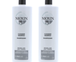 NIOXIN System 1  Cleanser Shampoo 33.8oz / 1 liter (Pack of 2) - £42.47 GBP