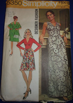 Simplicity Misses Dress &amp; Shawl Size 16 #5350   - £5.49 GBP