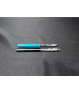 Vintage Lot Of 2 Sheaffer Fountain Pen Pens Chrome Covers Nib #304 &amp; XF - $18.49