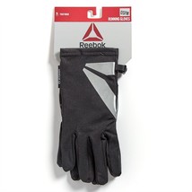 Reebok Reflective Running Gloves Unisex Night Safety Fitness Jogging Tec... - £9.45 GBP