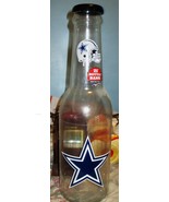coin Bank Dallas Cowboys NFL Jumbo 21&quot; Team Color Clear Bottle Savings C... - $30.18 CAD