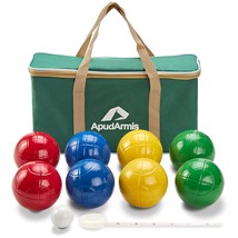 90Mm Bocce Balls Set, Lighter Outdoor Bocce Game For Backyard/Lawn/Beach - Set O - £43.94 GBP
