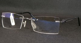 Vistan Titan Mod. 4222 Col. 3 Silver /Black Eyeglasses Glasses Rimless 53-17-135 - $95.45