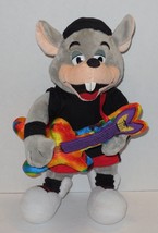 2009 Chuck E Cheese Rock Star 13&quot; Guitar Play Plush Stuffed Toy - $24.16