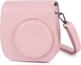 Instax Mini 11 Compatible Phetium Instant Camera Case, Blush Pink Pu Lea... - $29.77