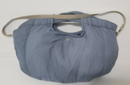 Vince Camuto Harlo Bag Purse Crossbody Handbag Grey Nylon Washable - $41.99