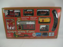 Northpole Holiday Express Christmas Village Train Set Decoration Works - £38.43 GBP