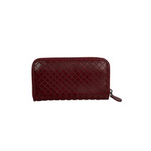 Authenticity Guarantee

Bottega Veneta Intrecciato Zip Around Leather Wa... - $577.60