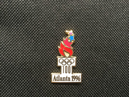ATLANTA 100 OLYMPICS TORCH PIN 1996 - $9.22