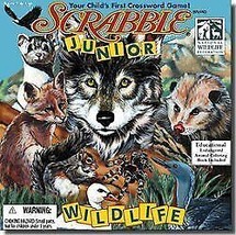 Hasbro Scrabble Junior Wildlife (Coloring Book NOT included) Ages 5 and Up - £17.25 GBP
