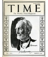 TIME MAGAZINE VOL 1 NO 1 3 MARCH 1923 REPRINT - £23.55 GBP