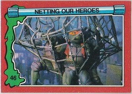 N) 1991 Topps - Teenage Mutant Ninja Turtles 2 - Movie Trading Card - #46 - $36.72 MXN
