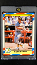 1988 Fleer Limited Edition Baseball Superstars #23 Mark McGwire Oakland A's Card - $1.52
