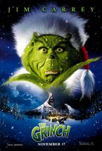 Dr. Seuss How the Grinch Stole Christmas Movie 2000 Poster 14x21" 24X36 27x40" - £8.71 GBP+