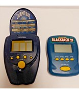 Radica Pocket Games Jackpot Slot And Blackjack 21 Vintage 1997 Electroni... - £10.74 GBP