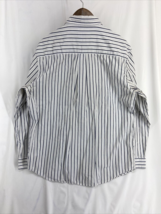 Consensus XL Men&#39;s Brushed Cotton Striped Button-Up Long Sleeve Shirt - £10.01 GBP