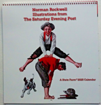 2025 NORMAN ROCKWELL Paintings WALL CALENDAR  Art - NEW - £7.47 GBP