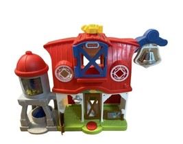 Fisher Price Little People Big Red Barn 77309 Mattel 2018 On off Switch ... - $18.70