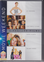4 Feature Films: 27 Dresses, The Family Stone, Hope Floats, In Her Shoes dvd NEW - £13.02 GBP