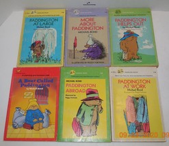 book lot of 6 Vintage Paddington Bear by Michael Bond - £27.11 GBP