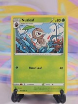 Pokemon TCG Vivid Voltage Card | Nuzleaf 011/185 Uncommon - $0.99