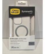 OtterBox Symmetry Case for iPhone 16 Clear MagSafe Ultra-Slim New - $34.64