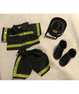 Build A Bear Collector Firefighter Suit Fireman Outfit Coat Overall Helm... - £13.99 GBP