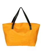 [Real Love] Stylish Yellow Double Handle Bag Handbag - £19.17 GBP