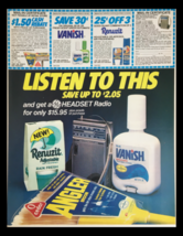 1983 Renuzit Adjustable Air Freshener Circular Coupon Advertisement - $18.95