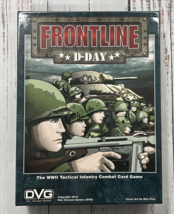 DVG Frontline D-Day: The WWII Tactical Infantry Combat Card Game OPEN BOX - $35.99