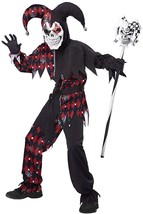 California Costumes Sinister Jester Costume, One Color, 12-14 - £94.88 GBP