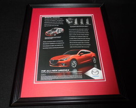 2014 Mazda M3 Framed 11x14 ORIGINAL Vintage Advertisement - $34.64