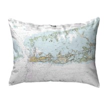 Betsy Drake Sugarloaf Key to Key West, FL Nautical Map Noncorded Indoor Outdoor - £42.82 GBP