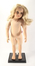 Vintage 1999 MY TWINN 23 Inch Poseable Nude Doll w/ Blonde Hair &amp; Green Eyes - £43.90 GBP